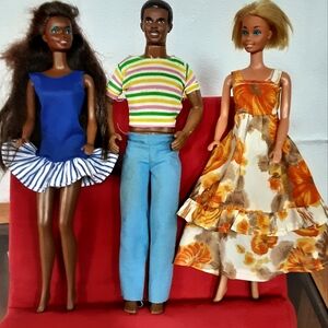 Vintage Barbie Dolls (three)